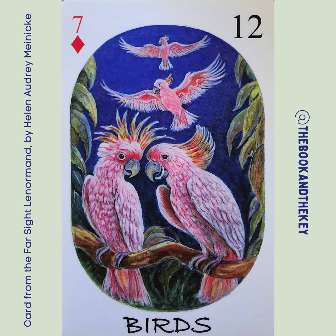 12. Birds card Lenormand